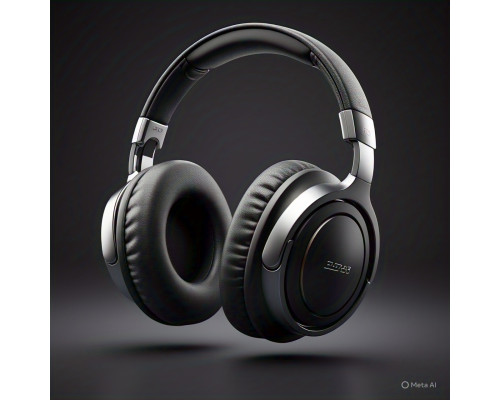 Fones de ouvido over-ear modernos, com acabamen...